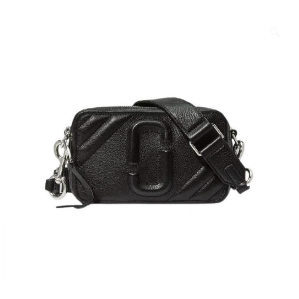 Marc Jacobs Black Leather Crossbody Bag